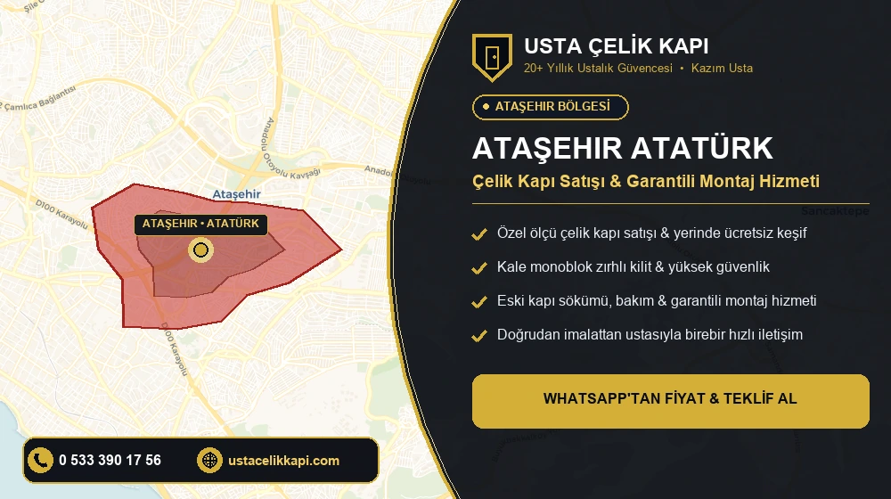 Ataşehir Atatürk Çelik Kapı