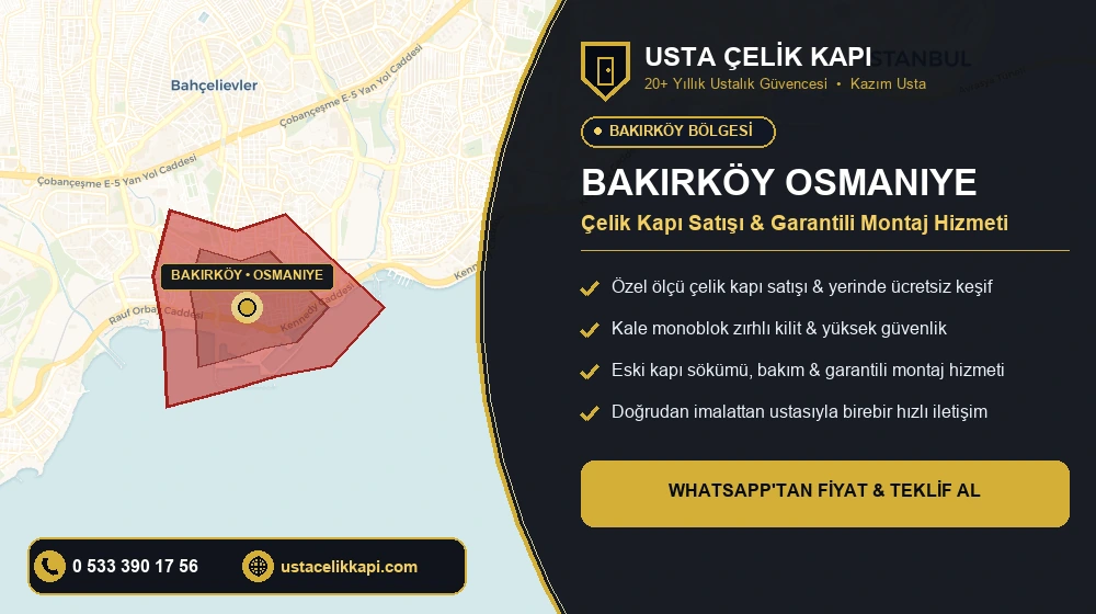 Bakırköy Çelik Kapı