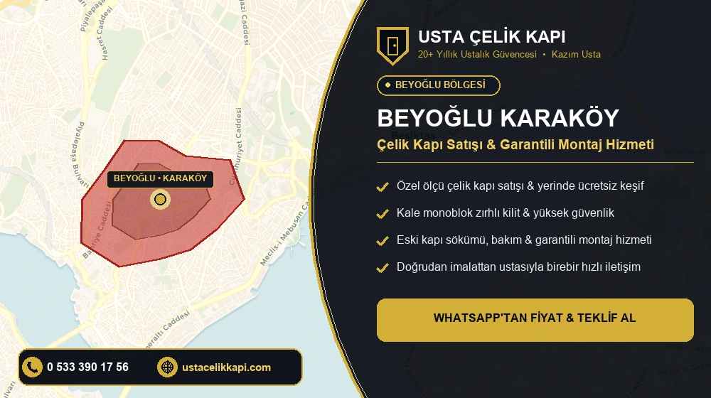 Beyoğlu Çelik Kapı