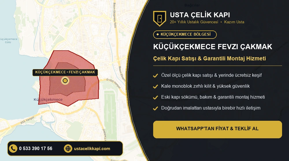Küçükçekmece Çelik Kapı