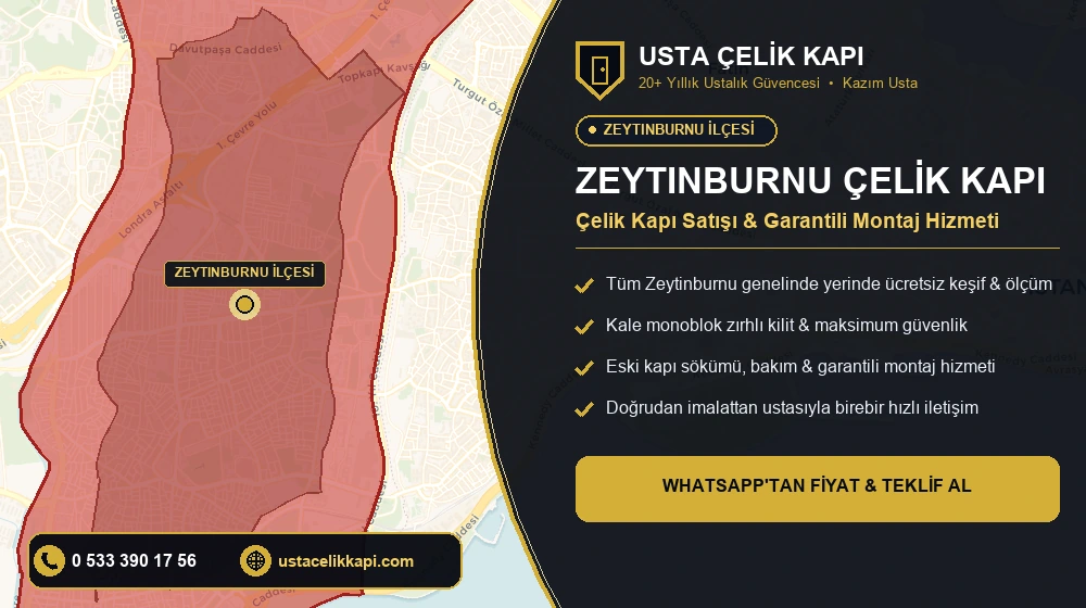 Zeytinburnu Çelik Kapı